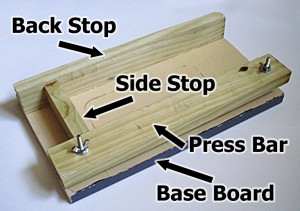 Elements of a Bookbinding Jig