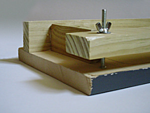 Bookbinding Jig Close-Up